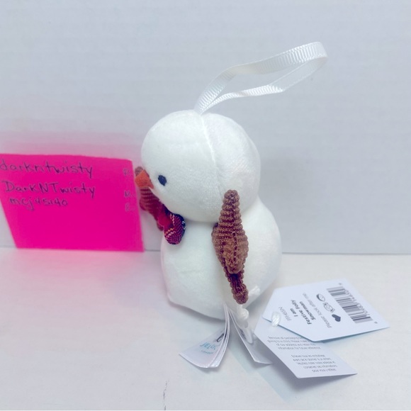 BNWT Jellycat I am Festive Folly Snowman Plush/Ornament ORIGINAL RELEASE - Picture 3 of 8